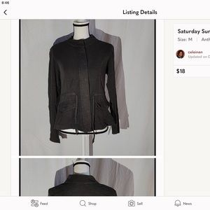 Saturday Sunday/Anthropologie Jacket